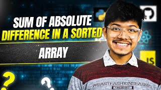 1685. Sum of Absolute Differences in a Sorted Array | Space - O(1)
