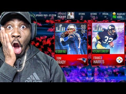 INSANE SUPER BOWL PACK OPENING FT 99 LEGEND FRANCO & 98 HERO BRADY! Madden Mobile 18 Gameplay Ep. 29 INSANE SUPER BOWL PACK OPENING FT 99 LEGEND FRANCO & 98 HERO BRADY! Madden Mobile 18 Gameplay Ep. 29