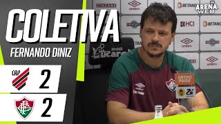 COLETIVA FERNANDO DINIZ | AO VIVO | Athletico-PR x Fluminense - Brasileirão 2023