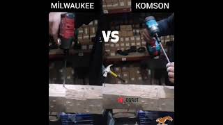 Miluwakee VS KOMSON torklu vidalama test ettik