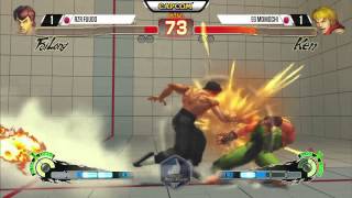 Fuudo (Fei-Long) vs Momochi (Ken) - Final Round 18 USF4 Losers Finals - 720p 60fps