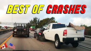 BEST OF Accidents, Hit And Run, Road Rage, Bad Drivers, Brake Check, Instant Karma | USA CANADA 2022