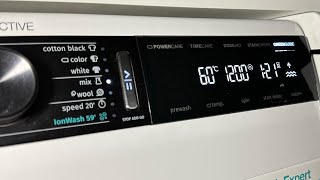 Gorenje WaveActive WS967LN - Mix/Synthetics 60ºC, Water +