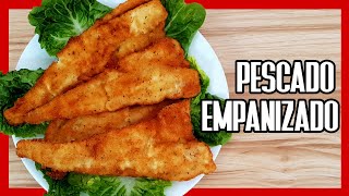 😋 Filete de PESCADO EMPANIZADO ► Cómo Hacerlo CRUJIENTE y FACIL