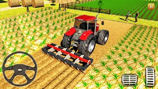 Grand Farming Tractor Simulator 2021 - Rice Harvester Tractor Driving - Android Gameplay