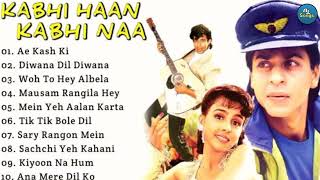 Kabhi Haan Kabhi Naa Movie Songs All ~ Sharukh Khan & Suchitra ~ ALL TIME SONGS@worldjukeboxmusic