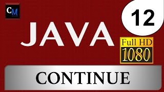 Curso de Java [Curso Java Básico] 12 - continue
