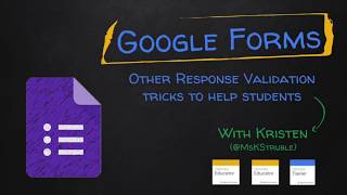Google Forms - More Response Validation