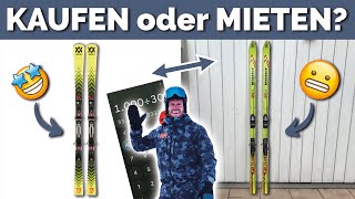 Ski leihen oder kaufen? Was ist besser für Dich? (+ Rechenbeispiele)