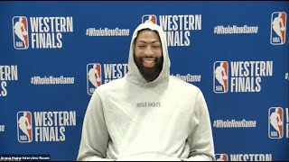 Anthony Davis Confirms He Yelled "Kobe" After Game-Winner | AD and LeBron Full Postgame