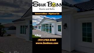 New room addition. Highland CA. Call Sunboss.com (951)782-2360 #home #remodel #room #addition #new