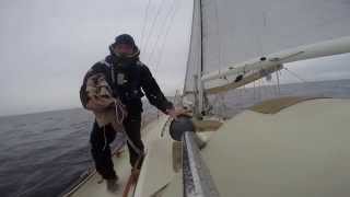 S/V Corsair Sails South Single-Handed Solomons Island to Regent Point