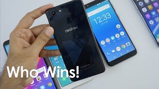 RealMe 1 | Honor 7C | Xiaomi Redmi Y2 | Asus Zenfone Max Pro - Which of them is the smartest?