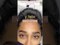 Pigmentación de Cejas con Henna | Ombre Brows Tutorial #shorts #hennabrows