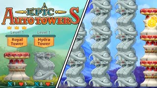 Crazy Hydra Only Game! Autobattler Tower Defence Rougelike! | Epic Auto Towers