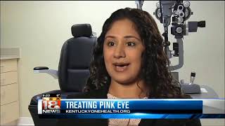 Healthbreak: Dr. Wall on Treating Pink Eye