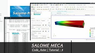 Salome Meca | Modal Analysis of Beam| Code_Aster Study | Lesson -4
