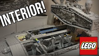 Building The Interior of THIS BEAST! | LEGO STAR WARS MOC UPDATE 4# (INTERIOR)!