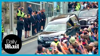 Tears and applause as Queen Elizabeth II's coffin travels from Balmoral to Edinburgh