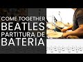 COME TOGETHER 👥 DRUM COVER PARTITURA