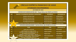 20241029 - Estudo do Evangelho no Lar - Se alguém vos bater na face direita (ESE, Cap. XII, item 8)