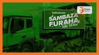 Safaricom Sambaza Furaha caravan continues rewarding Nairobi residents