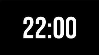 22 Minute Countdown Timer | Minimal
