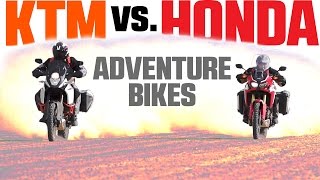 2017 Honda Africa Twin vs. KTM 1090 Adventure R