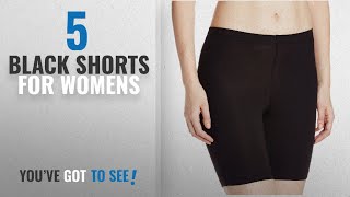 Top 10 Black Shorts For Womens [2018]: Jockey Women's Cotton Shorties