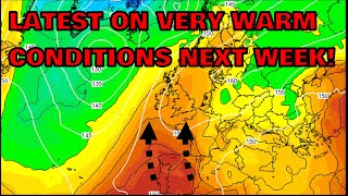 Latest on Very Warm Conditions Next Week! 11th April 2023