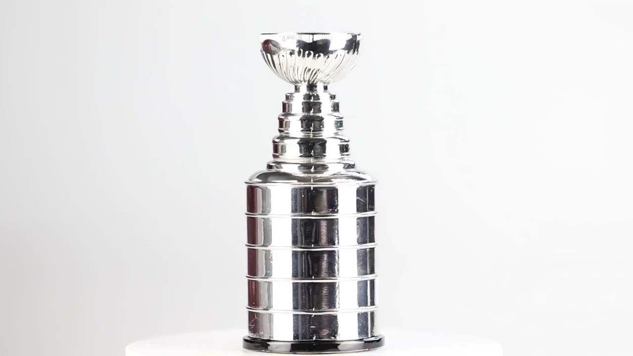 Labatt Blue Mini Stanley Cup Trophy NHL Hockey Replica - YouTube