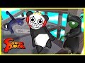 Let's play Gang Beasts with Combo Panda! Knock Out Rivals in the Elevators!