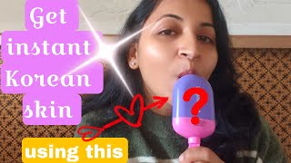 Best moisturiser for instant glowing skin in India|Korean glass skin| Dewy moisturizer for winters |