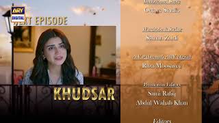 Khudsar Episode 41 | Teaser | Top Pakistani Drama