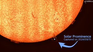 Huge Solar Prominence