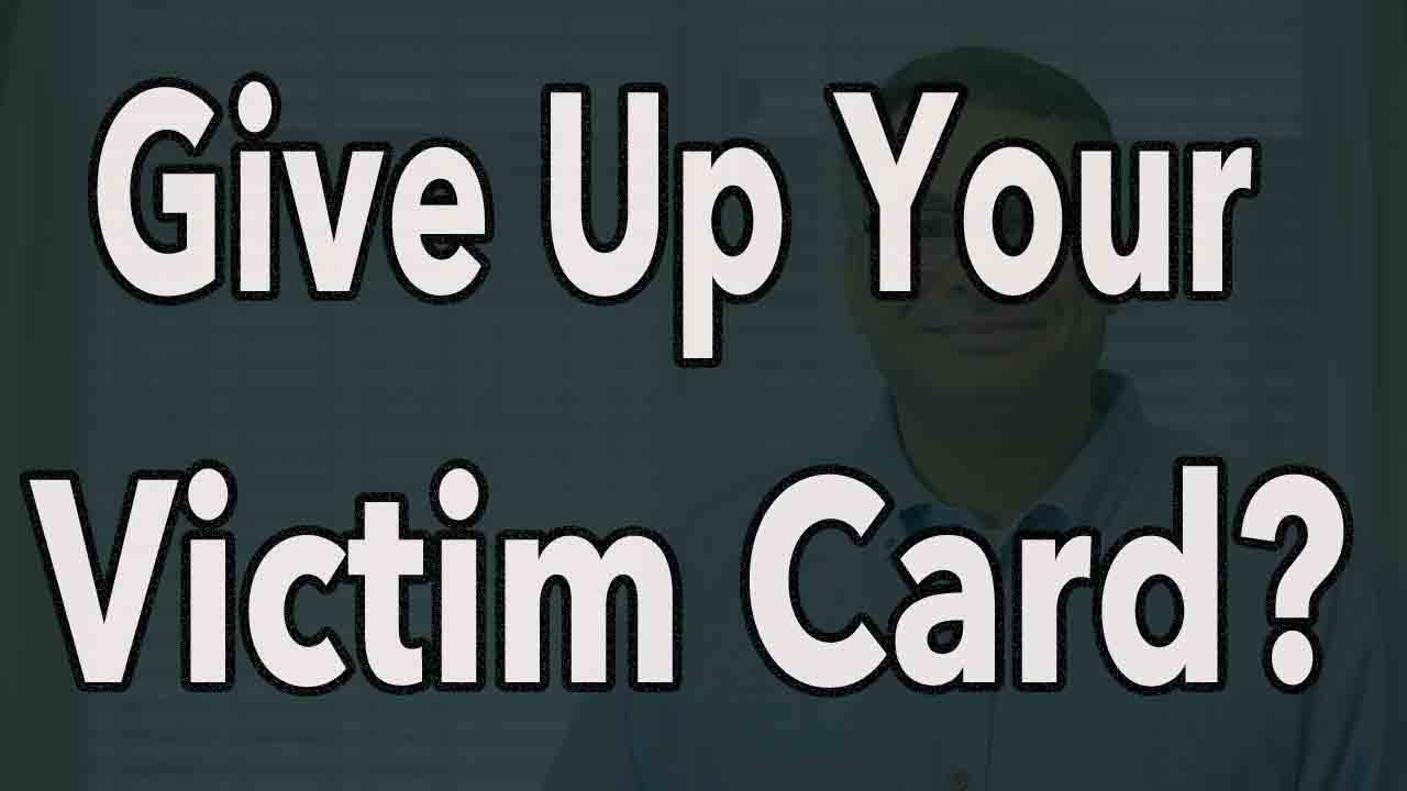 How To Stop Being A Victim And Set Yourself Free - YouTube