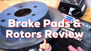 CarQuest Platinum Series Brake Pads \u0026 Rotors Review