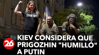 Kiev considera que Prigozhin "humilló" a Putin y evidenció el desgaste de su poder