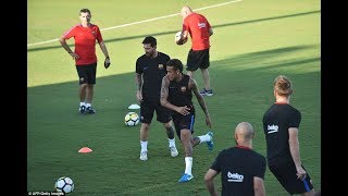 Neymar storms out of Barcelona training after bust up