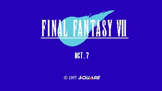 ファミコン風 ファイナルファンタジー7FC その7 FINAL FANTASY VII NESver ACT.7