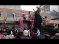 国文祭土in秋田土崎港曳山まつり11月3日