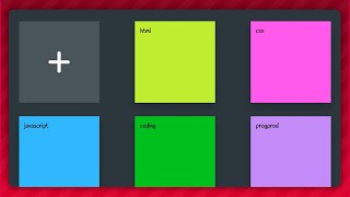 ASMR Programming - Creating Sticky Notes with HTML, CSS and JavaScript - Step by Step Tutorial