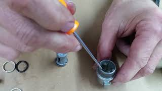 Re-Keying a Motorcycle Lock Cylinder