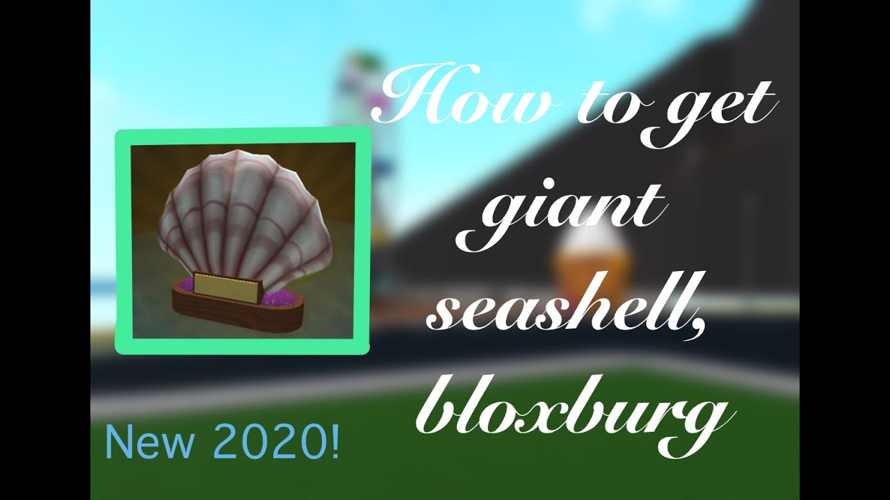 How To Find The Secret Giant Seashell Roblox Bloxburg *new* 2020! - YouTube