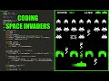 ASMR Programming - Coding Space Invaders - No Talking