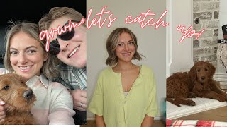 GET READY WITH ME + let's catch up