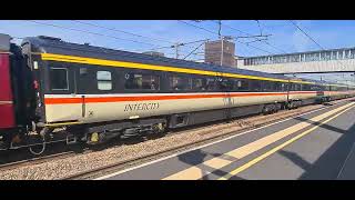 Class 47's thrashing through Peterborough.