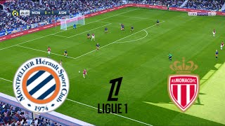 Montpellier vs Monaco  Ligue 1 PES 21 Full Match Simulation