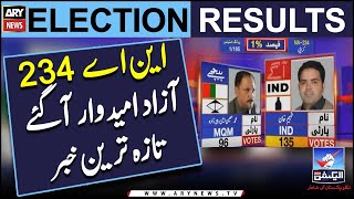 Election 2024: Unofficial result of NA-234 Karachi - Latest Updates