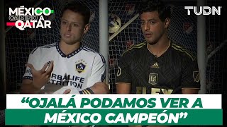 ¿México para campeón? Chicharito y Vela ven al Tri campeón mundial en Qatar 2022 | TUDN
